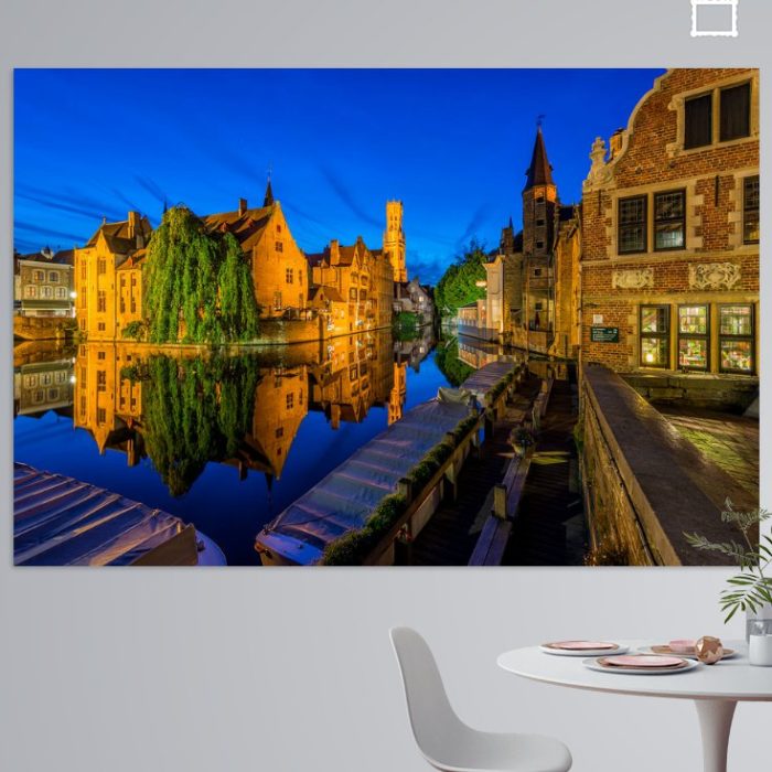 Wanddecoratie - Rozenhoedkaai Brugge (België)