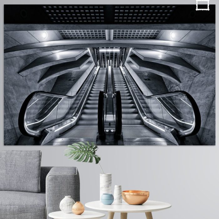 Wanddecoratie - Luik Guillemins (België)