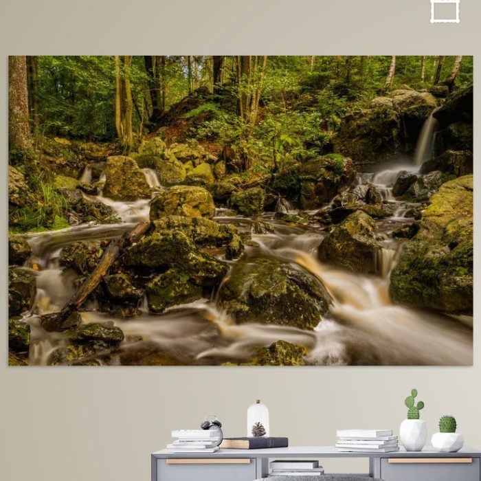 Wanddecoratie - Cascade des Nutons (België)